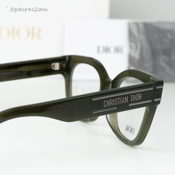 Dior Women Eyeglasses Green Demo Geometric DIORSIGNATUREO CD50054I 098 B2I NEW - Picture 5 of 8